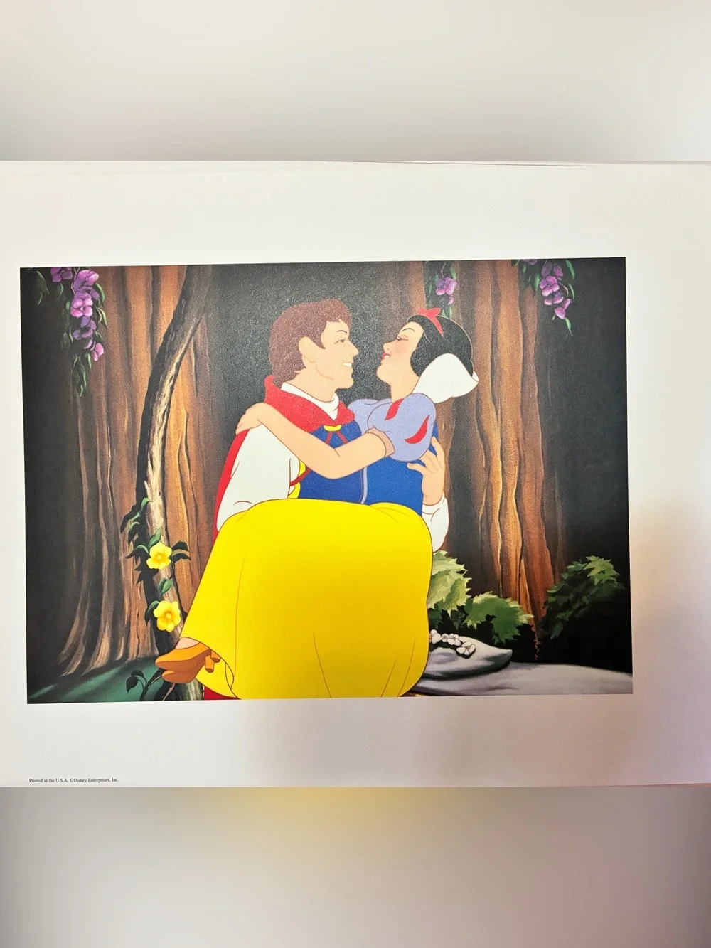 Disney Snow White and the Seven Dwarfs Lithograph Set 2001
